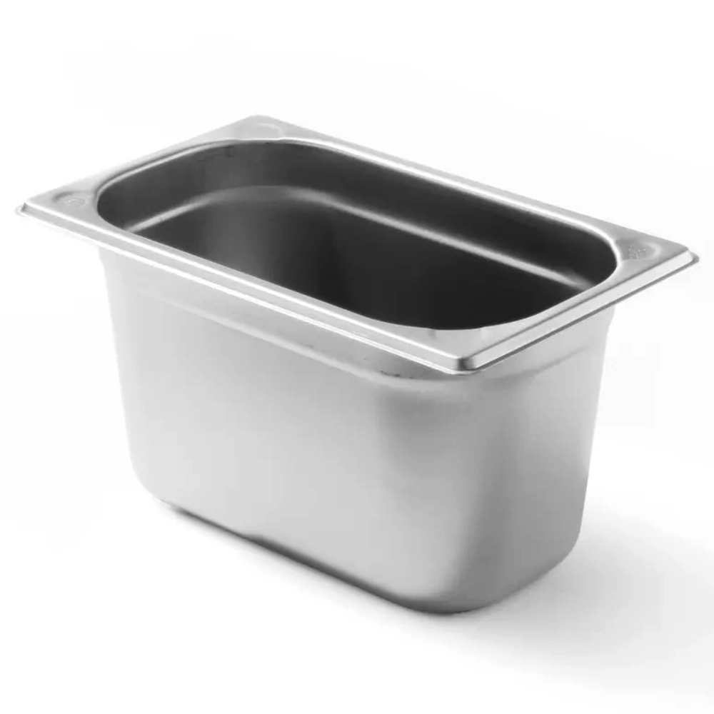 Hendi Gn-bak | Kitchenline | Rvs | 1/4 GN | Hoogte 150mm | 265x162x150(h)mm