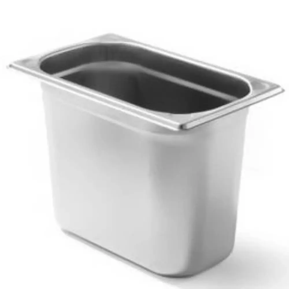 Hendi Gn-bak | Kitchenline | Rvs | 1/4 GN | Hoogte 200mm | 265x162x200(h)mm