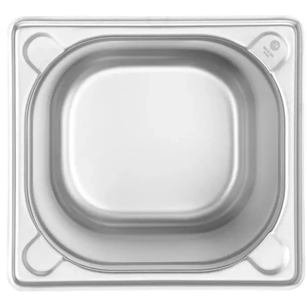 Hendi Gn-bak | Kitchenline | Rvs | 1/6 GN | Hoogte 150mm | 176x162x150(h)mm