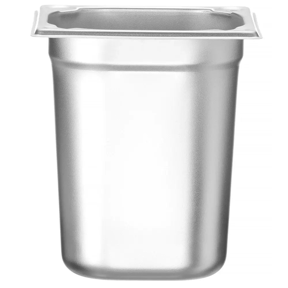 Hendi Gn-bak | Kitchenline | Rvs | 1/6 GN | Hoogte 200mm | 176x162x200(h)mm