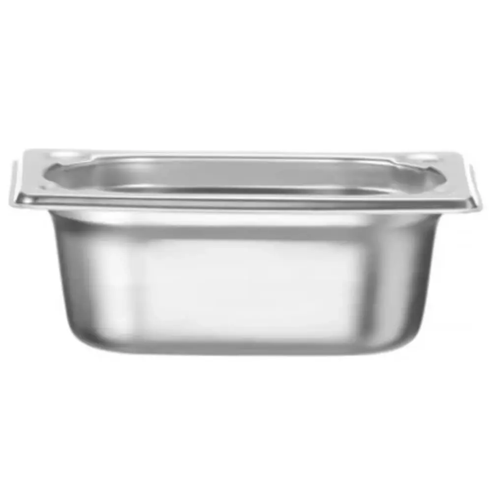 Hendi Gn-bak | Kitchenline | Rvs | 1/9 GN | Hoogte 65mm | 176x108x65(h)mm