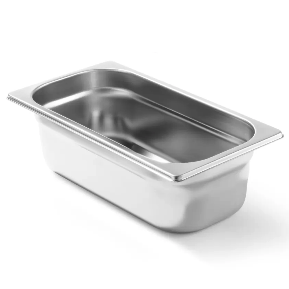 Hendi Gn-bak | Profiline | Rvs | 1/3 GN | Hoogte 100mm | 325x176x100(h)mm