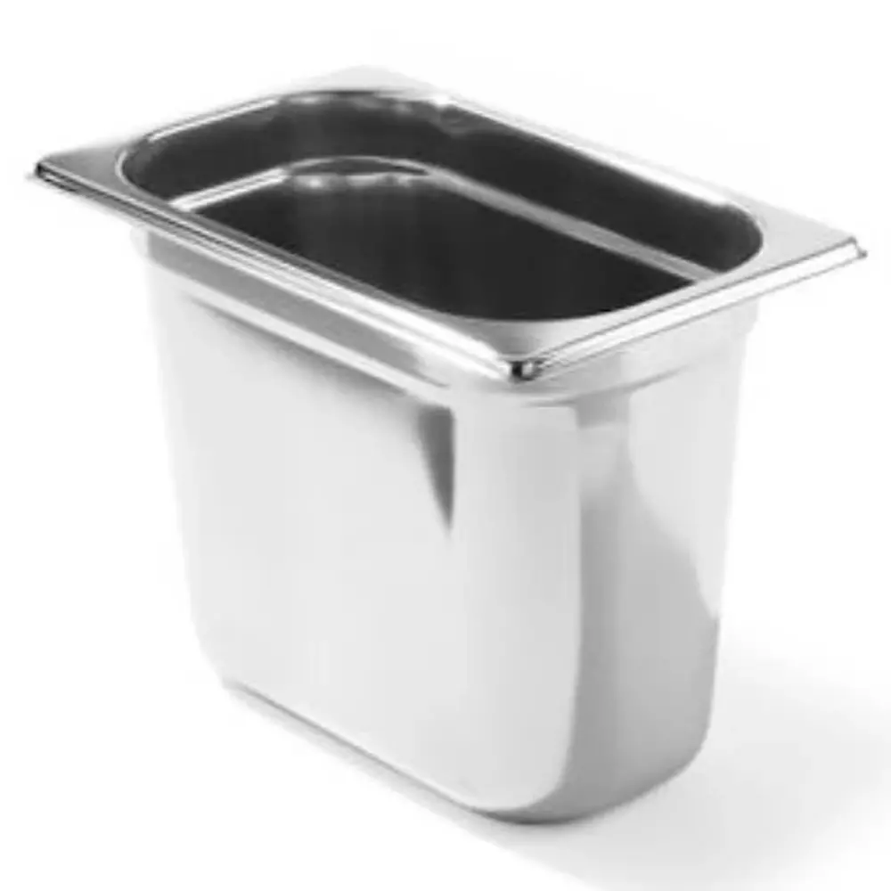 Hendi Gn-bak | Profiline | Rvs | 1/4 GN | Hoogte 200mm | 265x162x200(h)mm