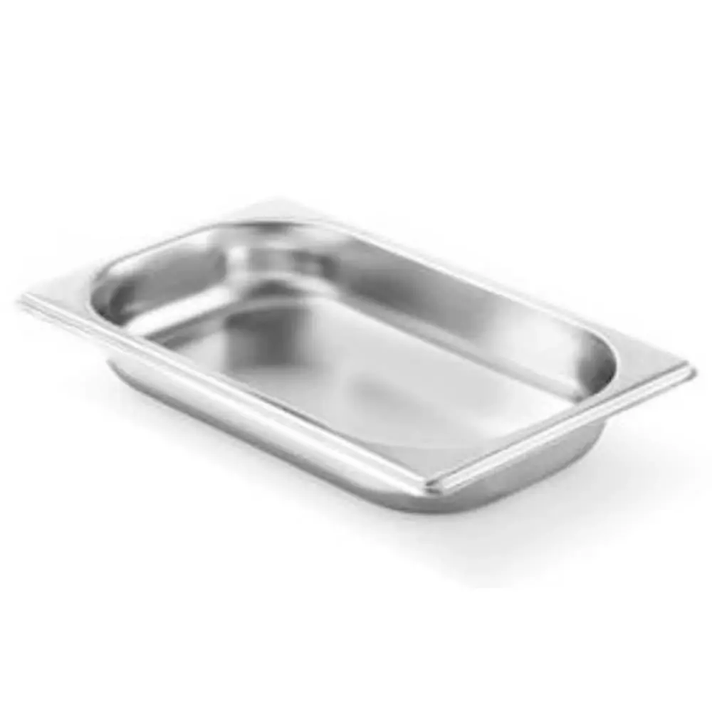 Hendi Gn-bak | Profiline | Rvs | 1/4 GN | Hoogte 20mm | 265x162x20(h)mm