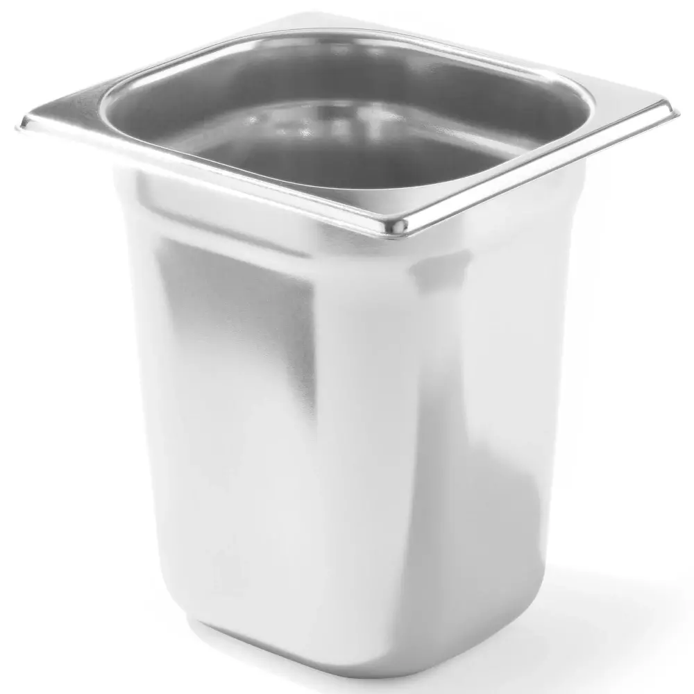 Hendi Gn-bak | Profiline | Rvs | 1/6 GN | Hoogte 200mm | 176x162x200(h)mm