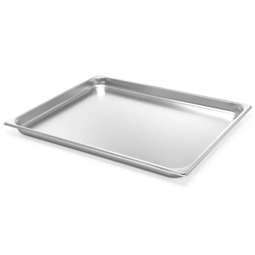 Hendi Gn-bak | Profiline | Rvs | 2/1 GN | Hoogte 40mm | 650x530x40(h)mm