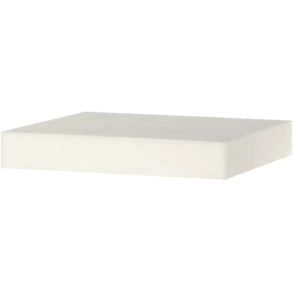 Hendi Hakblokplaat | Polyethyleen | Blokdikte 80mm | 500x400x80(h)mm