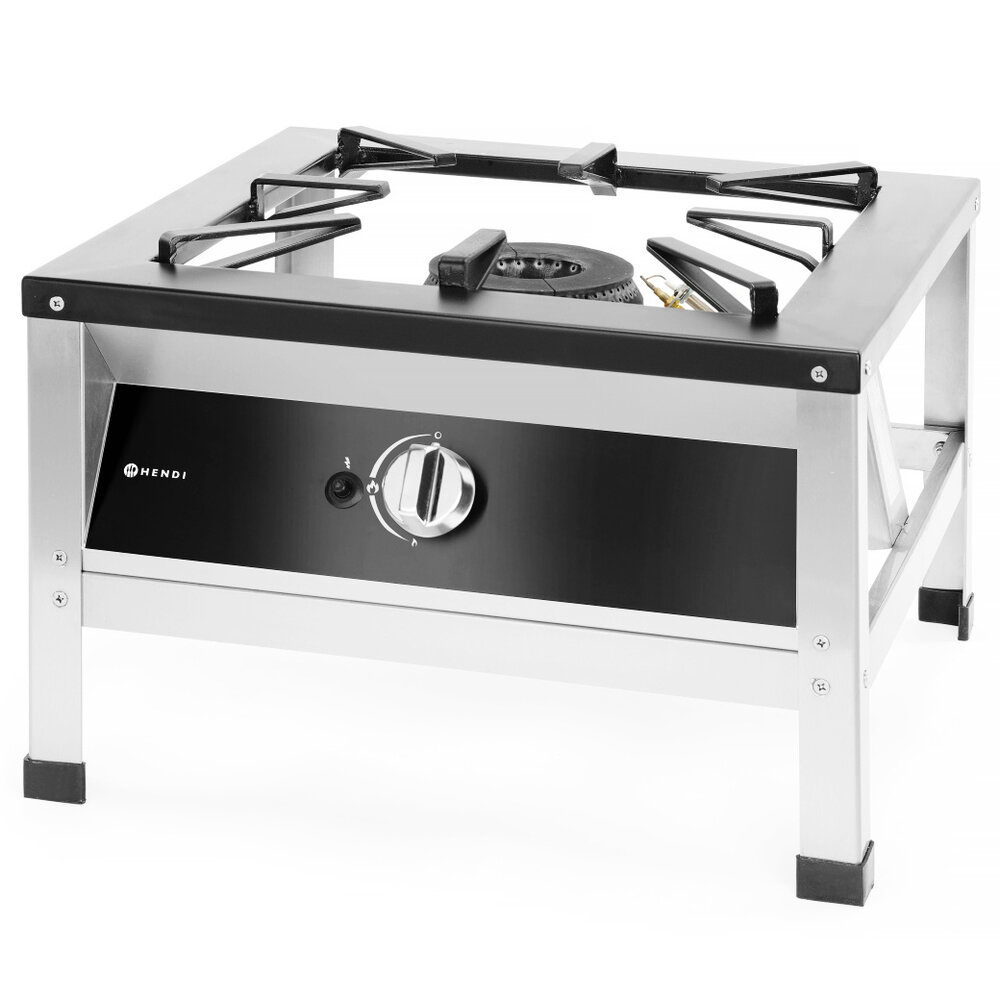 Hendi Hokker | Kitchenline | Propaangas | Enkele Brander | 10.8kw | 580x650x400(h)mm
