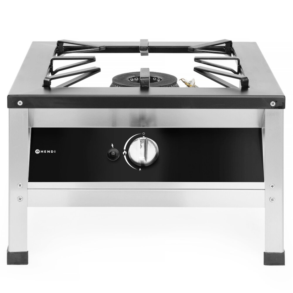 Hendi Hokker | Kitchenline | Propaangas | Enkele Brander | 10.8kw | 580x650x400(h)mm