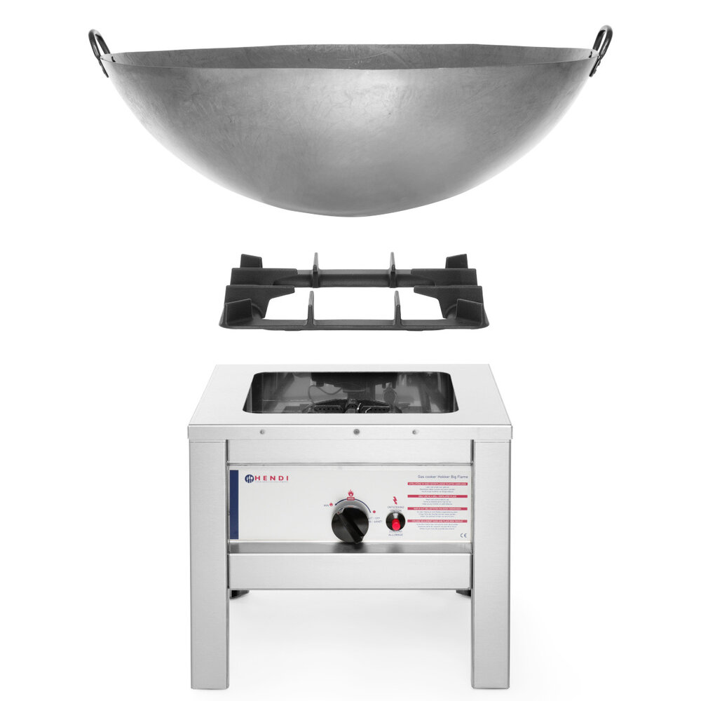 Hendi Hokker | Profiline | Propaangas | Enkele Brander | 6.4kw | 425x425x400(h)mm