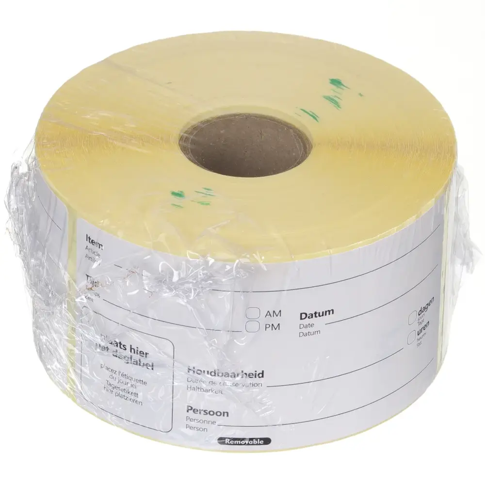 Hendi Houdbaarheidstickers | 500 Stuks | 100x50mm