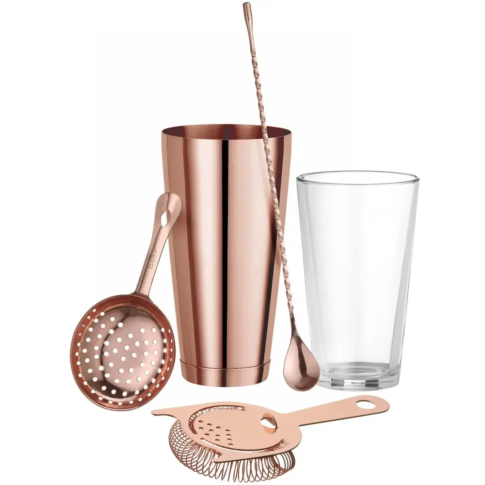Hendi Julep Strainer | Barup | Rvs | Koperlook | 160x75x20(h)mm