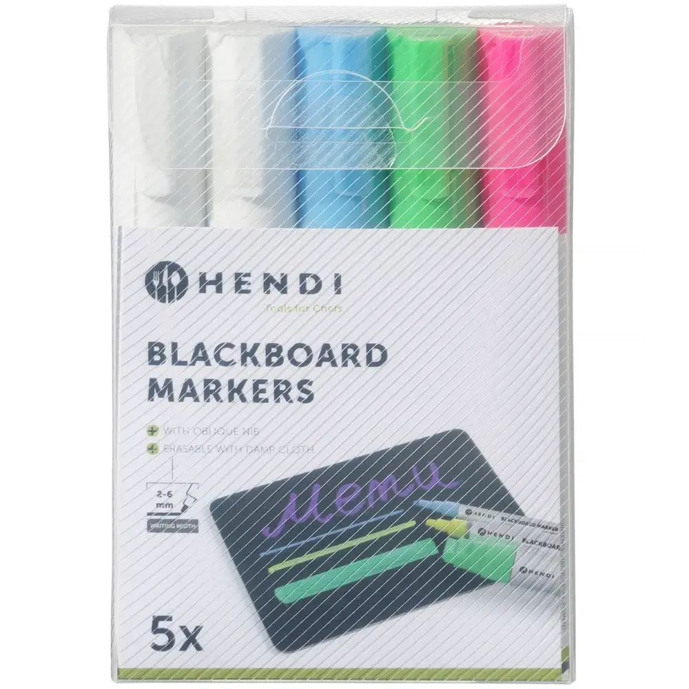 Hendi Krijtstiften | 2-6mm | 5 Stuks