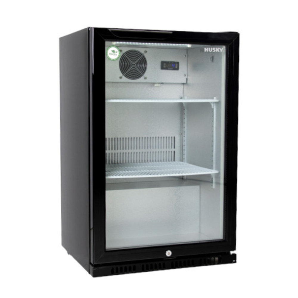 Husky Barkoelkast | Eco | 130l | Zwart | 0°c/+10°c | Geforceerd | 556x520x865(h)mm