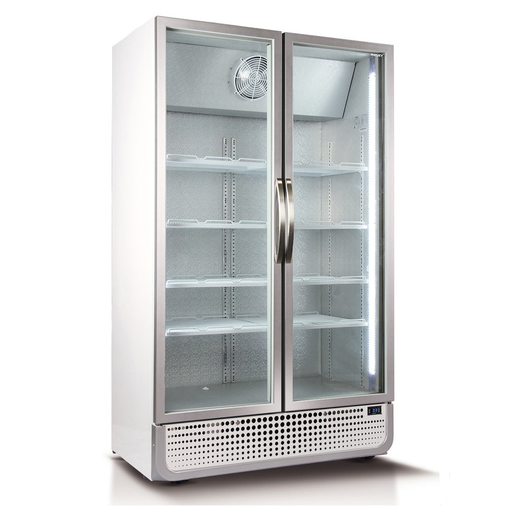 Husky Vrieskast | 771l | Wit/rvs | -15°c/-20°c | Geforceerd | Draaideuren | 1200x719x1985(h)mm