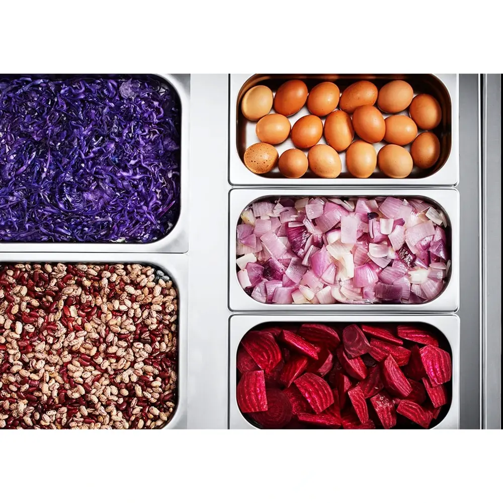 Modular Bain-marie | Fun 650 | Elektrisch | 1/1 GN | 30°c/90°c | 1.5kw (230v) | Aftapkraan | 400x650x448(h)mm