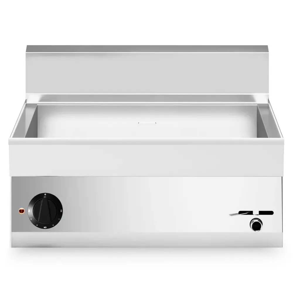 Modular Bain-marie | Fun 650 | Elektrisch | 2/1 GN | 30°c/90°c | 3kw (400v) | Aftapkraan | 700x650x448(h)mm