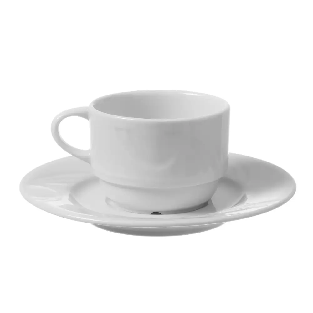 Hendi Espressokopjes | Karizma | Porselein | Wit | 9cl | 12 Stuks | ø64mm