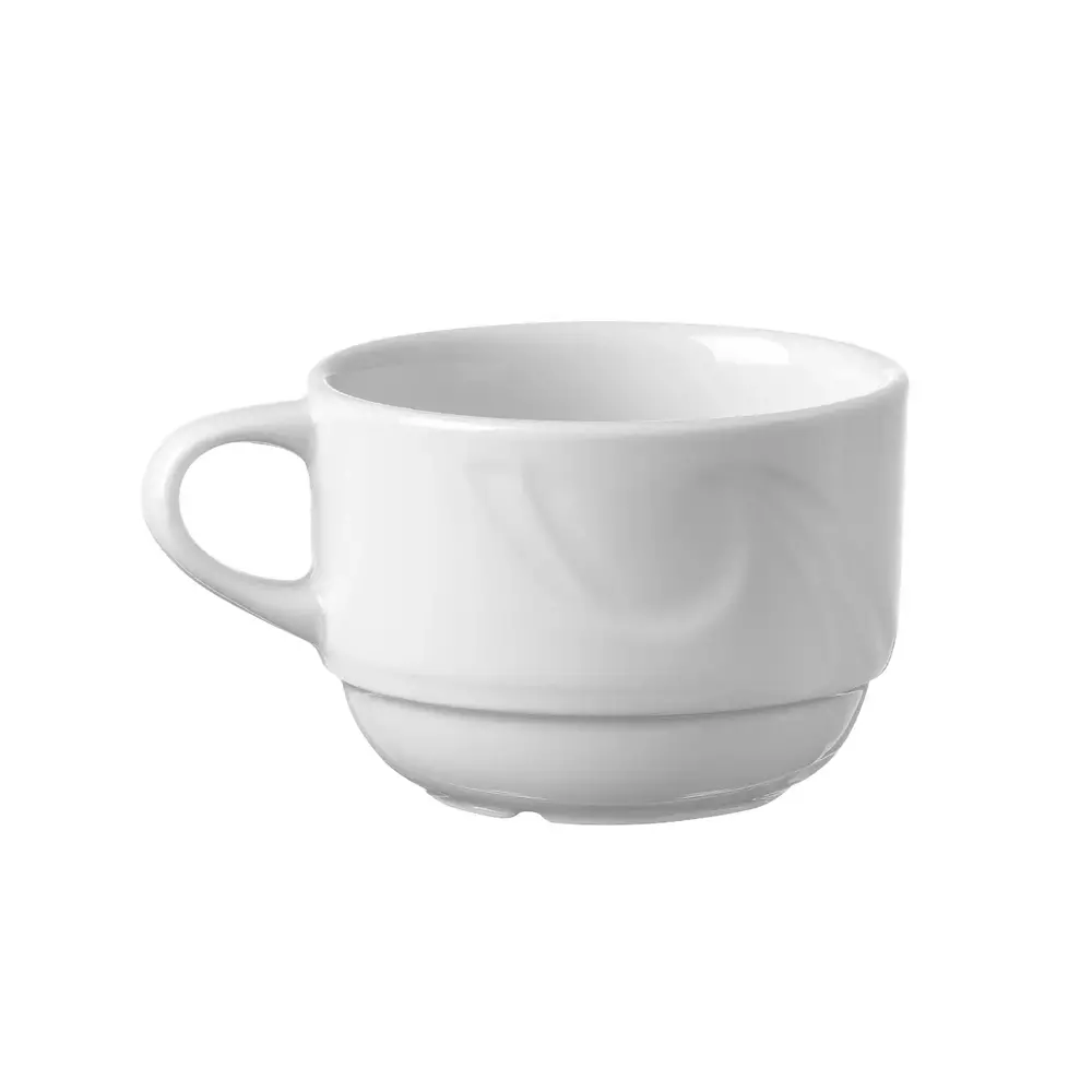 Hendi Espressokopjes | Karizma | Porselein | Wit | 9cl | 12 Stuks | ø64mm