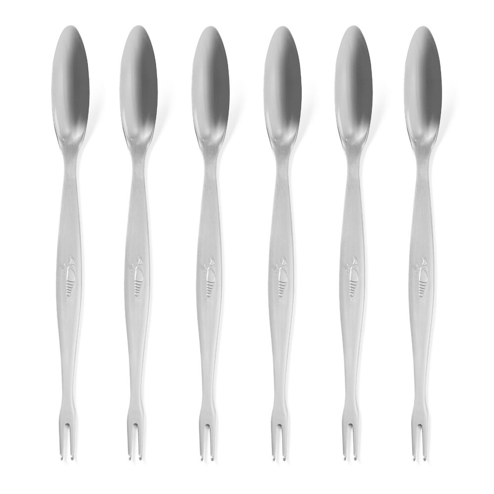 Hendi Kreeftenvorken | Rvs | 6 Stuks | Lengte 205mm