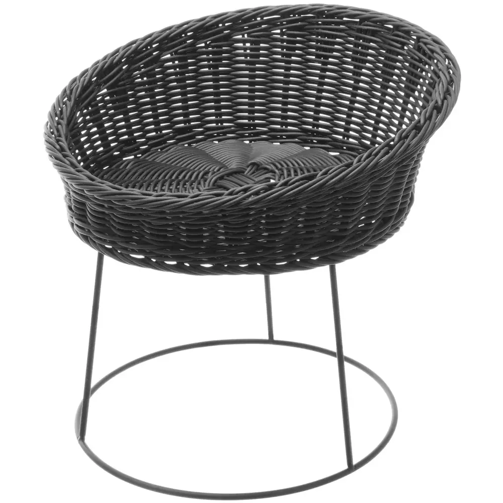 Hendi Mandenstandaard | Zwart | ø250x180(h)mm