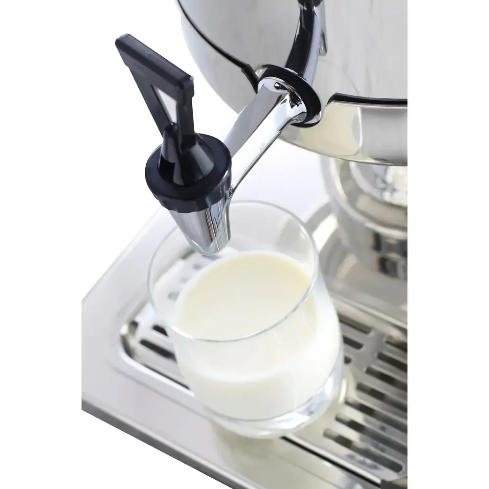 Hendi Melkdispenser | Rvs | 1x 10.5l | Passief Koelbaar | 260x360x536(h)mm