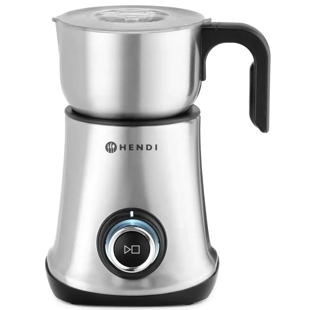 Hendi Melkopschuimer | 0.6l | Opschuimen + Verwarmen | 0.5kw (230v) | 200x167x245(h)mm