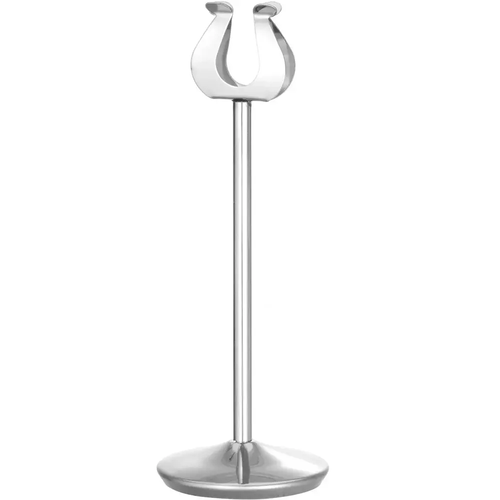 Hendi Menukaartstandaard | Rvs | ø75x200(h)mm