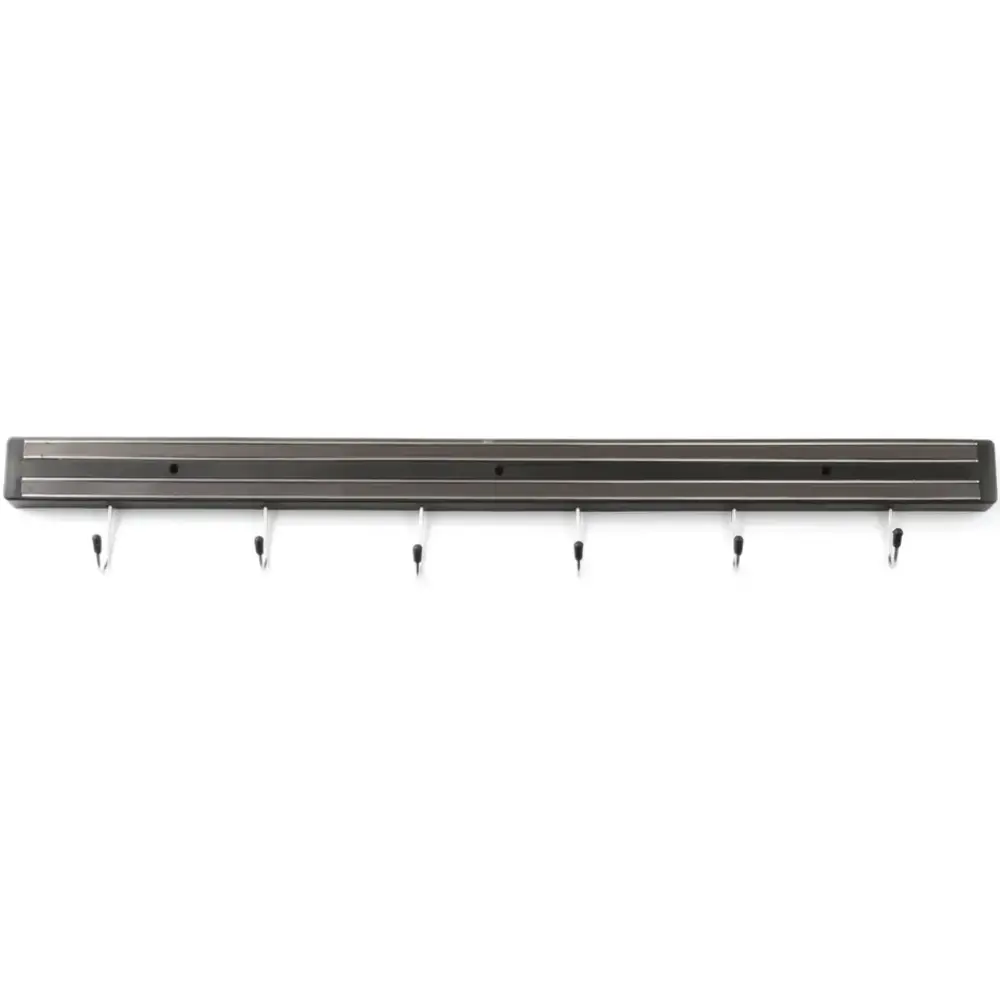 Hendi Messenmagneet | Kunststof | 2 Magneetstrippen + 6 Ophanghaken | 620mm