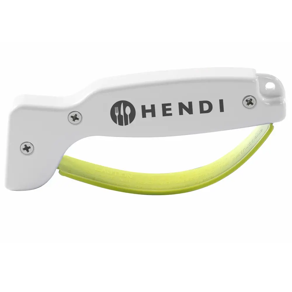 Hendi Messenslijper | Handmatig | Wit | 140x15x65(h)mm