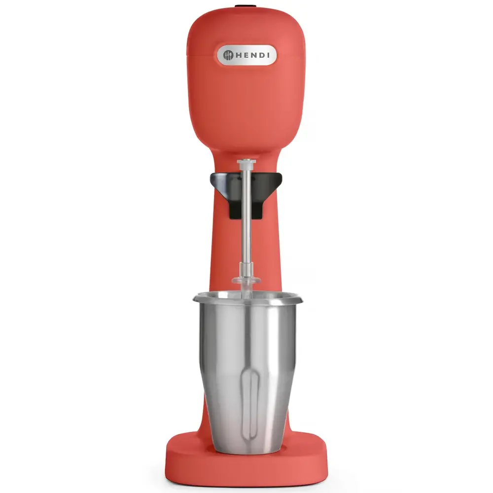 Hendi Milkshaker | Design by Bronwasser | Div. Kleuren | 0.95l | 0.4kw | Incl. Rvs Mengbeker | Bpa-vrij | 170x196x490(h)mm