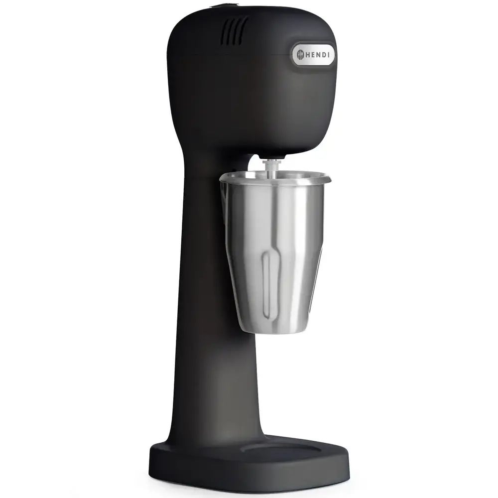 Hendi Milkshaker | Design by Bronwasser | Div. Kleuren | 0.95l | 0.4kw | Incl. Rvs Mengbeker | Bpa-vrij | 170x196x490(h)mm