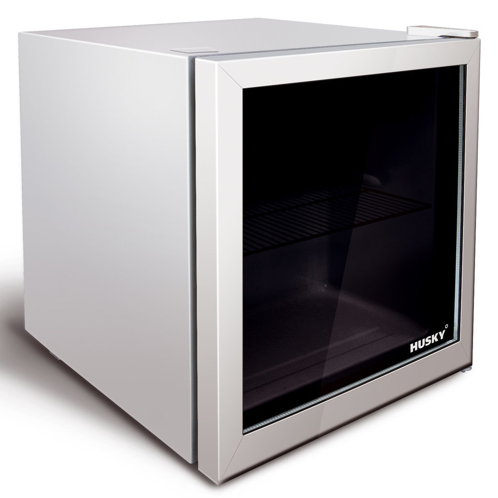 Husky Minibar | 48l | Zilvergrijs | +2°c/+10°c | Statisch | 430x460x510(h)mm
