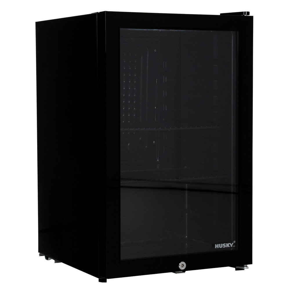 Husky Minibar | 71l | Zwart | 0°c/+10°c | Statisch | 430x480x690(h)mm