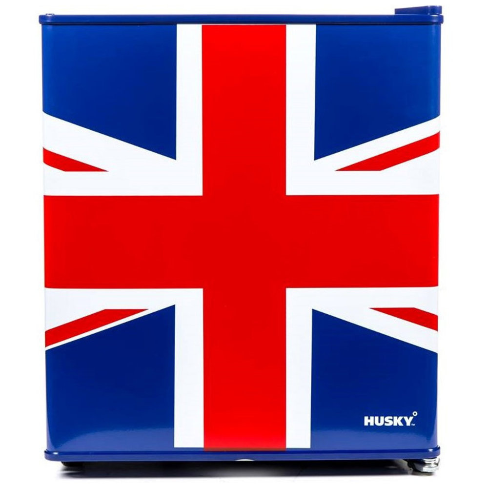 Husky Minibar | Energiezuinig | 43l | Union Jack | 0°c/+10°c | Statisch | 430x460x510(h)mm