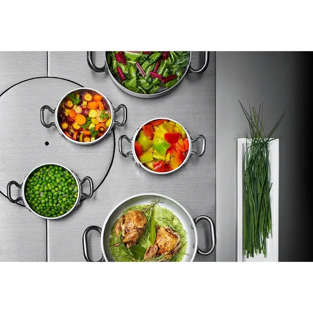 Modular Doorkookplaat + Oven | Fun 650 | Gas | 8.2kw + 5kw (oven) | Piëzo Ontsteking | 700x650x847/996(h)mm