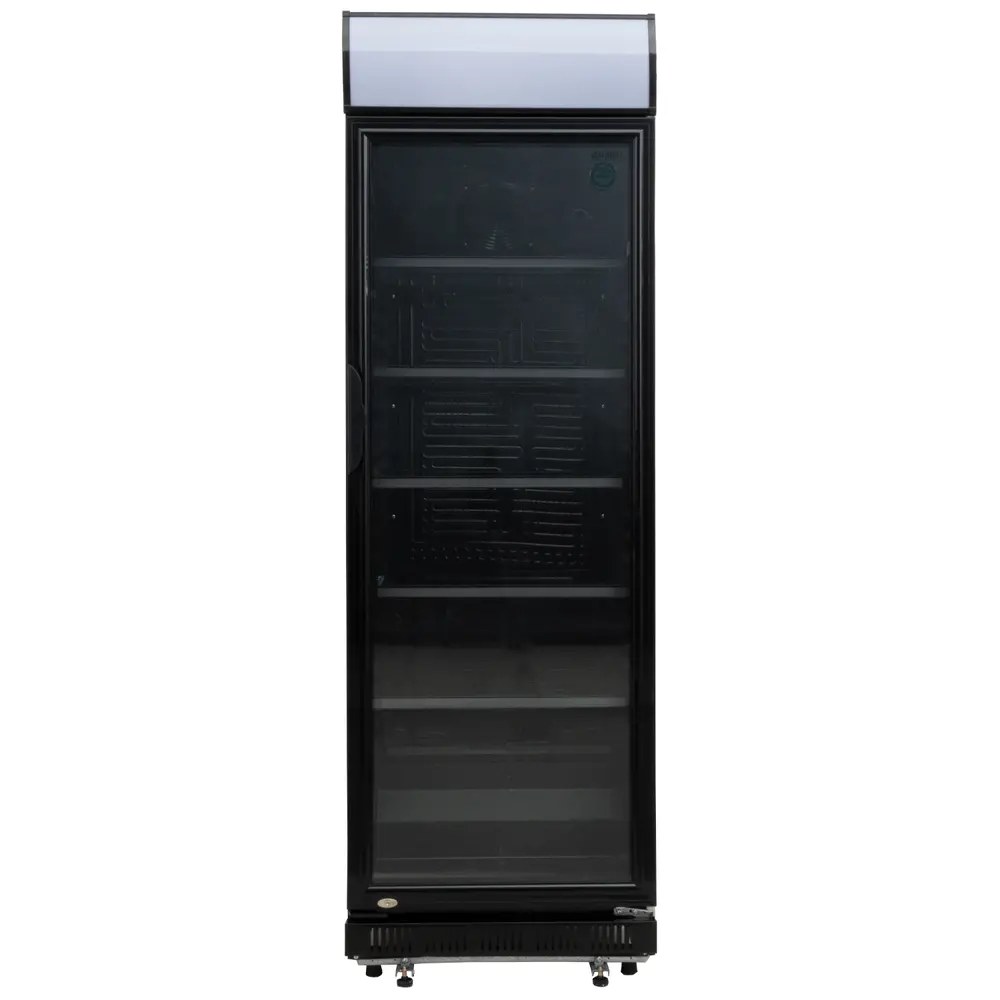 Exquisit Koelkast | 300l | Zwart | 0°c/+10°c | Geforceerd | 620x595x1920(h)mm