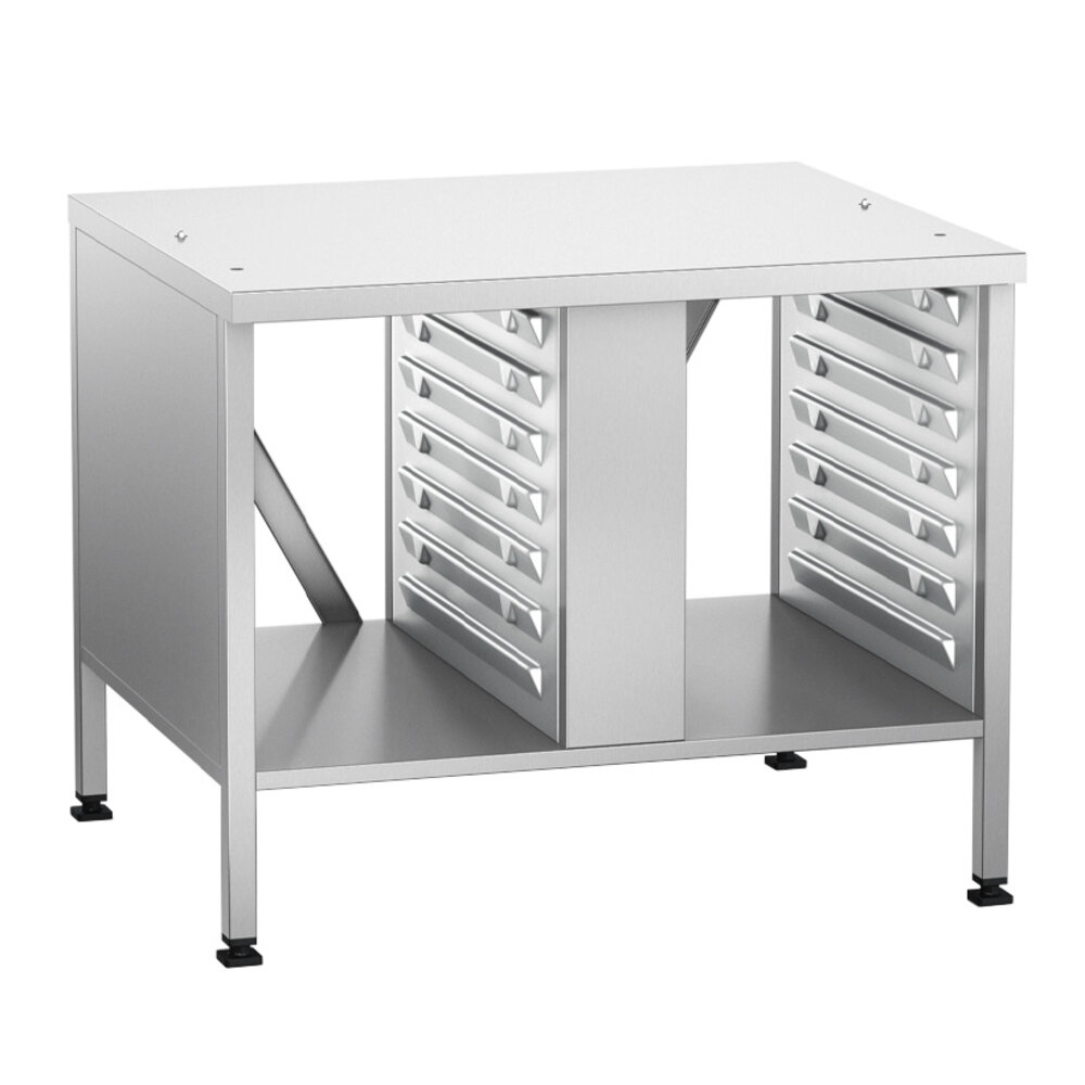 Rational Onderstel | Rational Icombi (6x/10x 1/1 Gn) | 14 Niveaus (1/1 Gn) | Optioneel Wielen | 860x703x699(h)mm