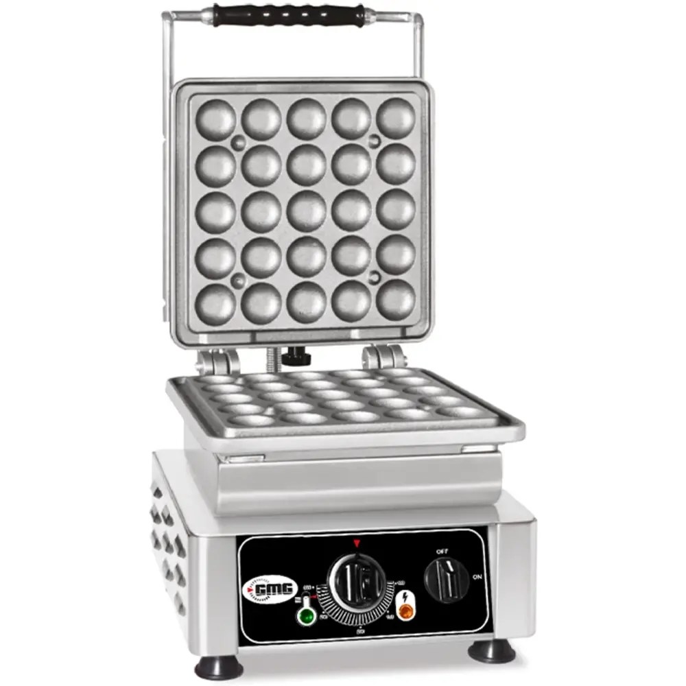 Gmg Lokmaijzer | Lokmia L | Enkel | Lokma (ø42mm) | 50°c/300°c | 2.2kw (230v) | Verwisselbare Wafelvorm | 300x440x320(h)mm