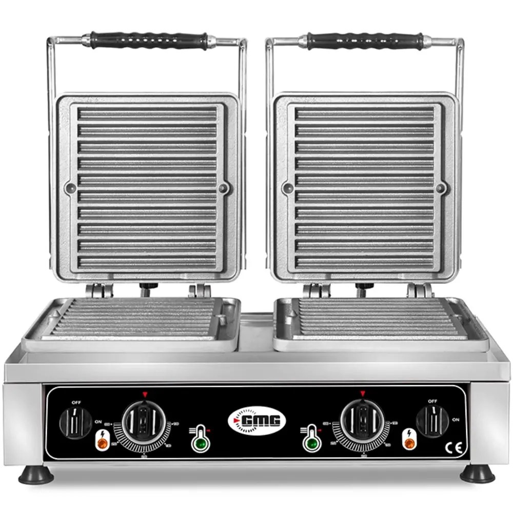 Gmg Churroijzer | Churro | Dubbel | Churros (210x20x10mm) | 50°c/300°c | 4.4kw (2x 230v) | 600x440x320(h)mm