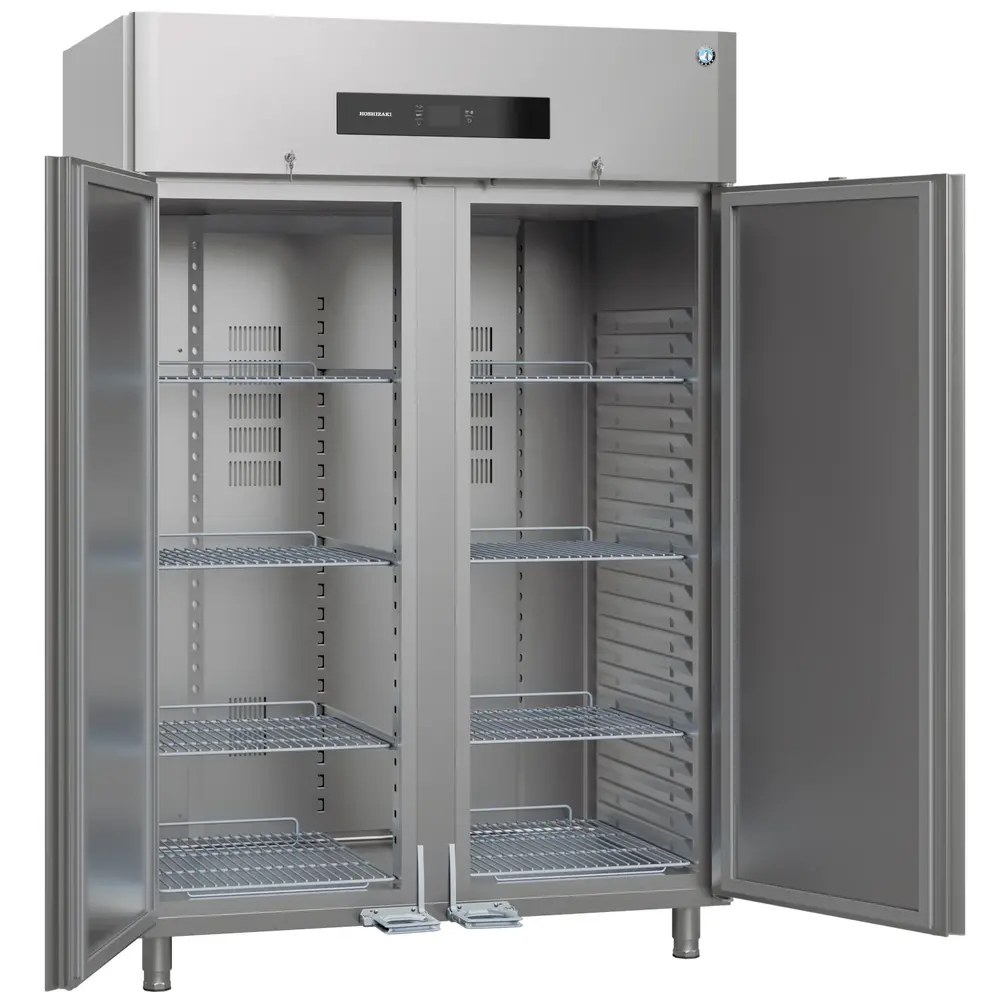 Hoshizaki Koelkast | Premier | Energiezuinig | 1400l (2/1 Gn) | Rvs | -5°c/+12°c | Geforceerd | Voetbediening | 1380x848x2080/2130(h)mm