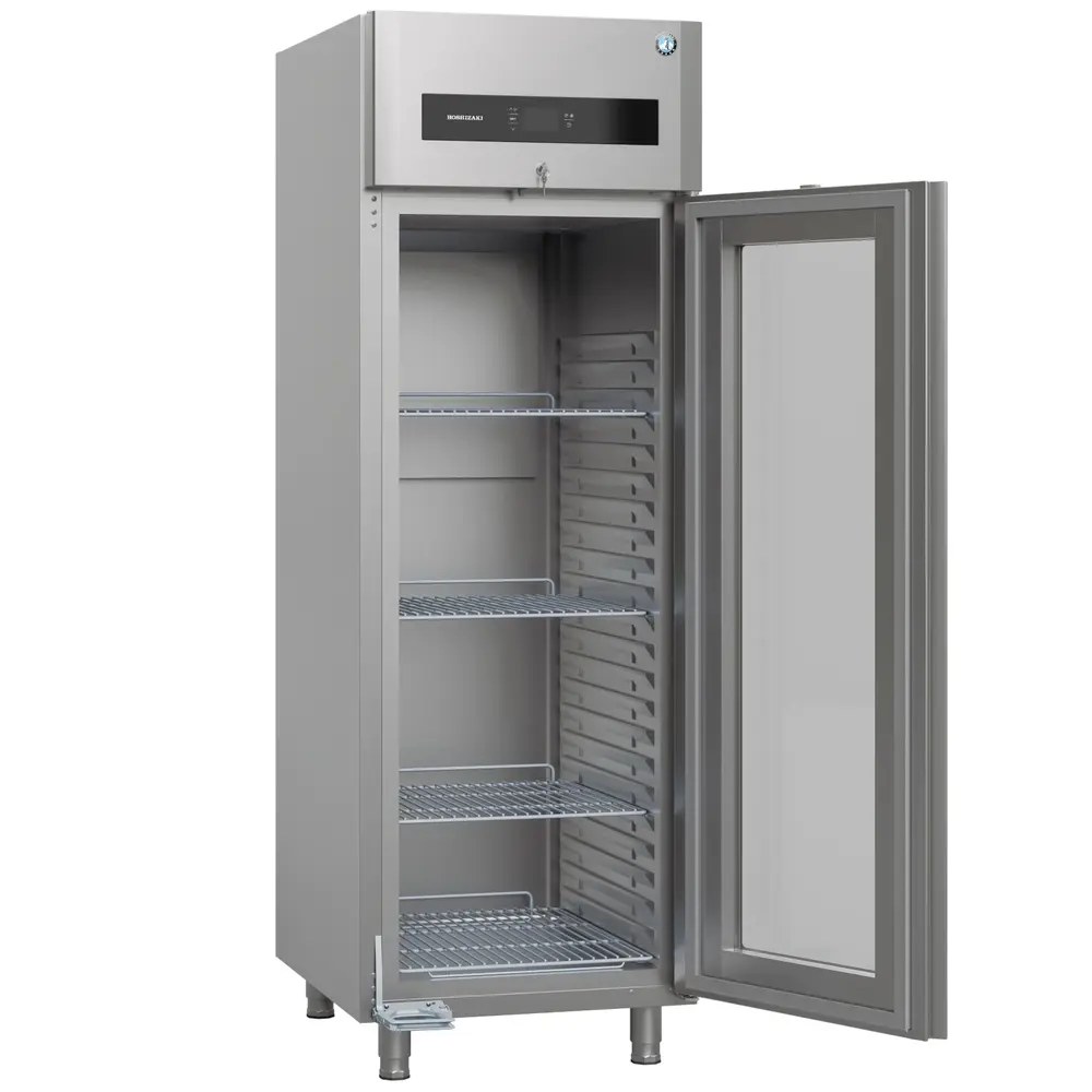 Hoshizaki Koelkast | Premier | 700l (2/1 Gn) | Rvs | +2°c/+12°c | Geforceerd | Voetbediening | 690x848x2080/2130(h)mm