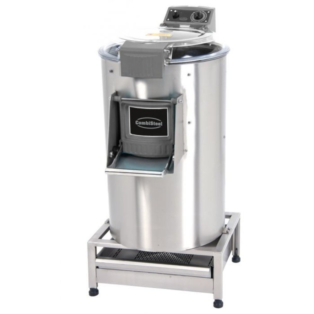 Combisteel Aardappelschrapmachine | Filter 35 kg | Cap.eenh./uur 700 kg | 1.5kw | 570x830x1320(h)mm