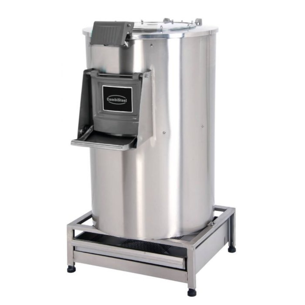 Combisteel Aardappelschrapmachine | Filter 50 kg | Cap.eenh./uur 1000 kg | 2.2kw | 670x840x1150(h)mm