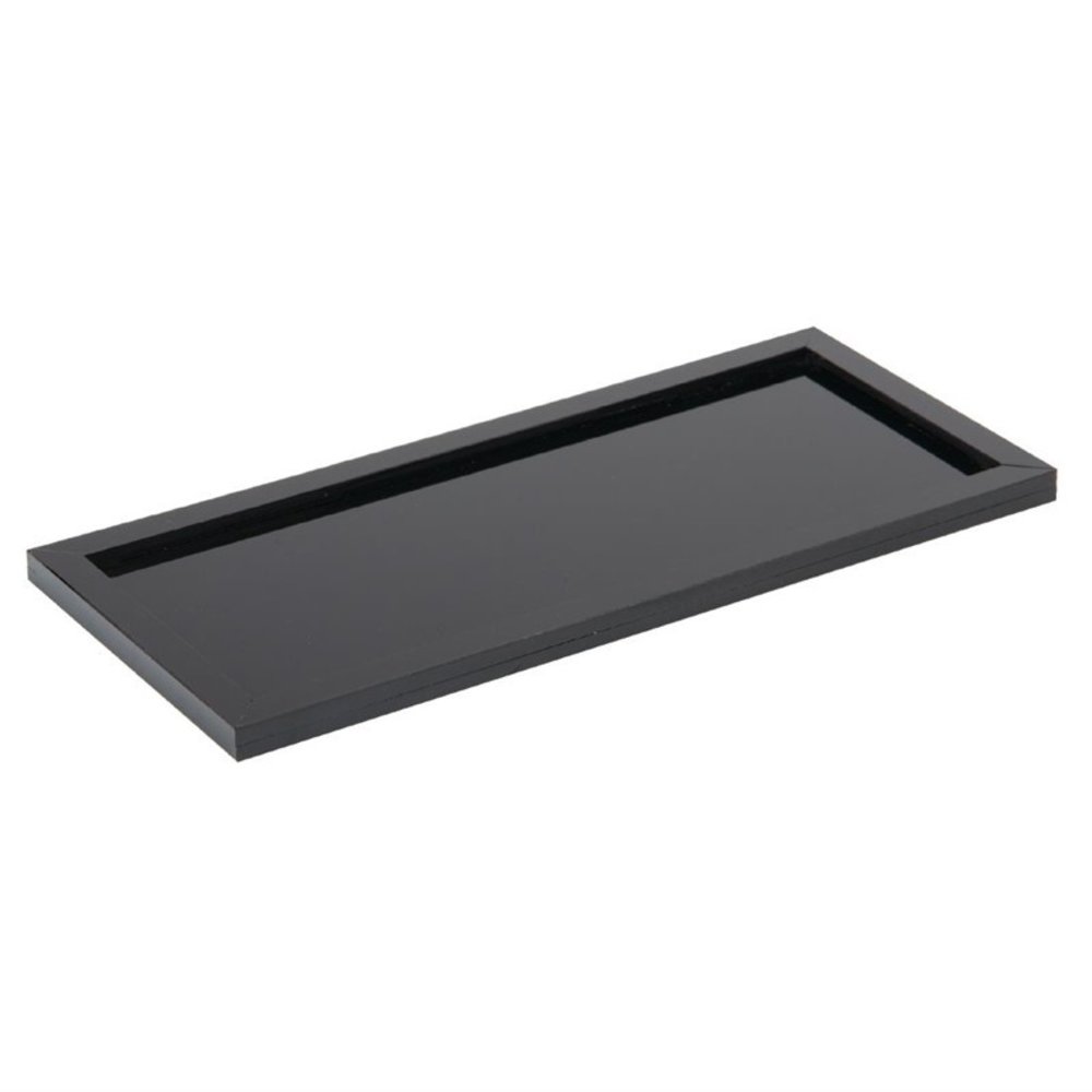 Gastronoble Badkamer Presenteerschaal Zwart | 107x09x244(h)mm