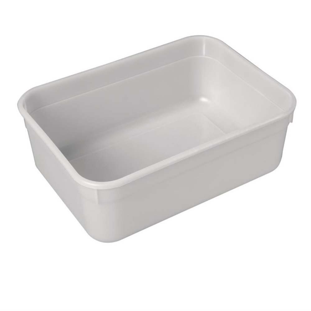 Gastronoble Roomijsbakken Polypropyleen 2L | 15 Stuks | 158x75x221(h)mm