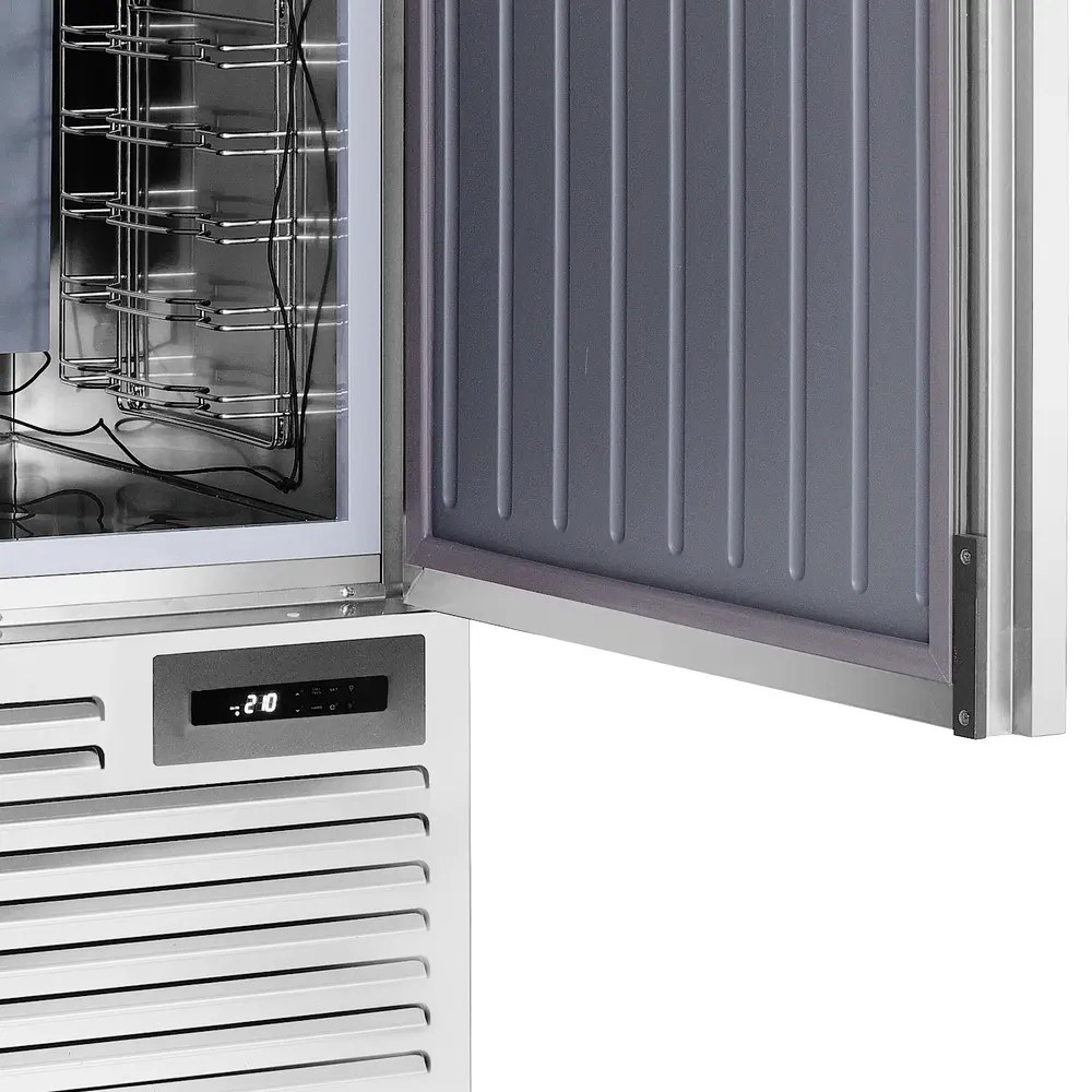 Arktic by Hendi Blastchiller | 10 Niveaus (en/gn) | Max. 25kg (koelen) / 20kg (vriezen) | 1.49kw (230v) | 750x740x1290(h)mm