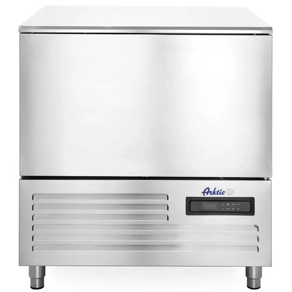 Arktic by Hendi Blastchiller | 5 Niveaus (en/gn) | Max. 20kg (koelen) / 15kg (vriezen) | 1.42kw (230v) | 750x740x880(h)mm