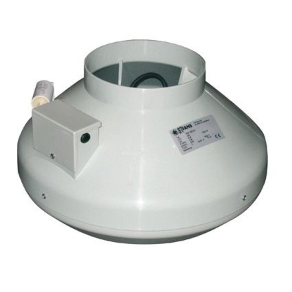 Combisteel Buisventilator | 250m³/u. | 0.06kw (230v) | 100(b)mm