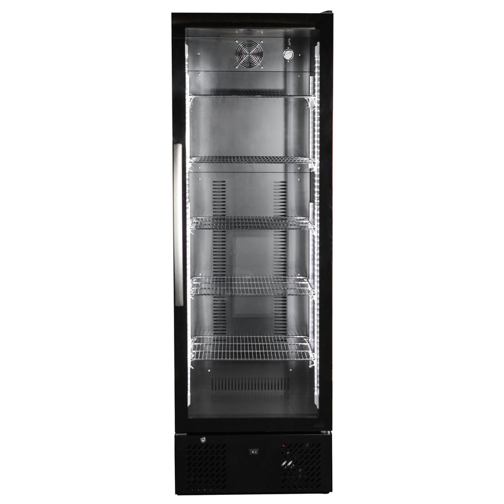 Combisteel Drankenkoeling | 315l | Zwart | +2°c/+10°c | Geforceerd | 600x515x1820(h)mm